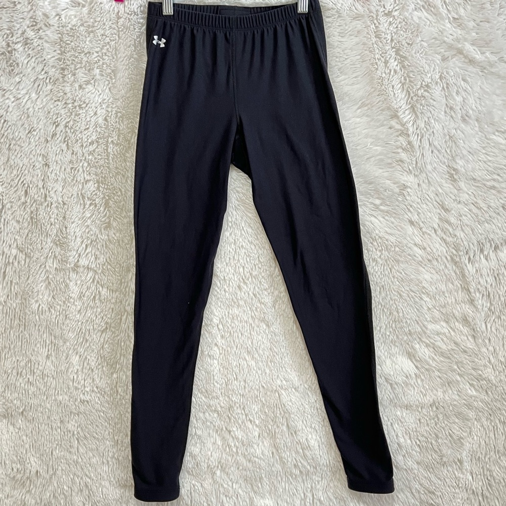 Under Armour black cross country ski liner Jogging pants winter gear size S